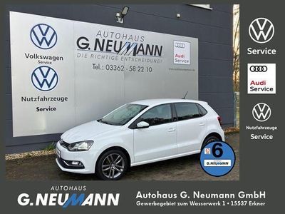 Gebraucht VW Polo Comfortline 90 PS (66 kW) 2016 Weiß Kleinwagen