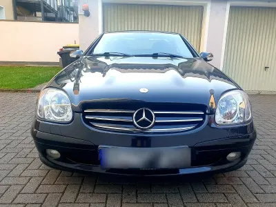 Gebraucht Mercedes SLK230 197 PS (144 kW) 2003 Schwarz Cabrio