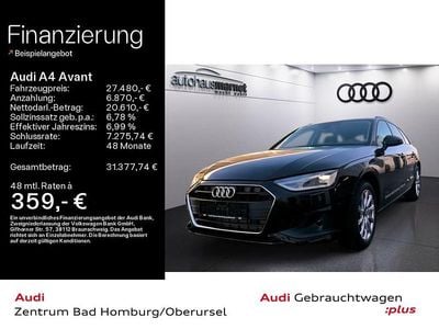 Second-hand Audi A4 Basis 150 CP (110 kW) 2024 Negru Break