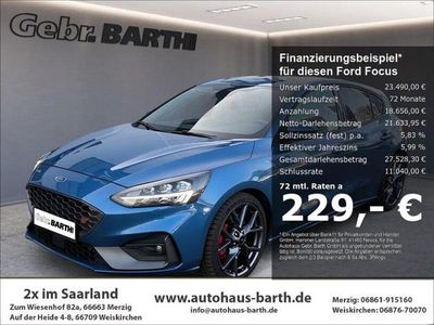 Usata Ford Focus ST 280 CV (205 kW) 2019 Blu Berlina