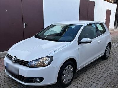 Gebraucht VW Golf VI 80 PS (58 kW) 2010 Weiß Kleinwagen