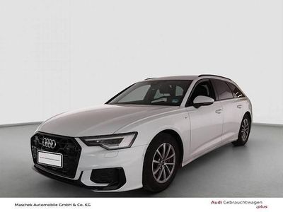 Gletscherweiß metallic Gebraucht 2025 Audi A6 S-Line Kombi | 47.740 € (Guter Preis)