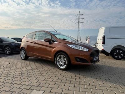 Gebraucht Ford Fiesta Titanium 80 PS (58 kW) 2013 Braun Kleinwagen