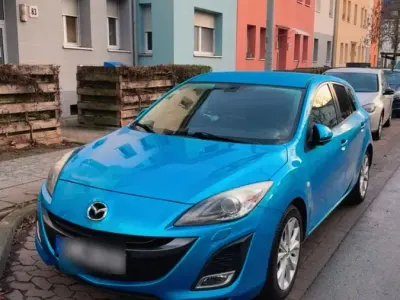 Gebraucht Mazda 3 Inclusive 151 PS (111 kW) 2009 Blau Limousine