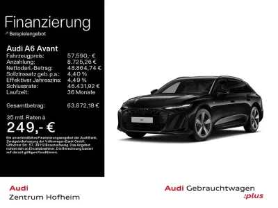 Gebraucht Audi A6 S-Line 367 PS (269 kW) 2026 Mythosschwarz metallic Kombi