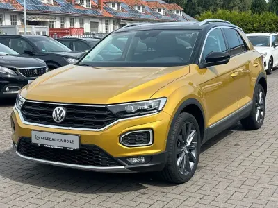Gebraucht VW T-Roc Style 150 PS (110 kW) 2017 Gelb SUV