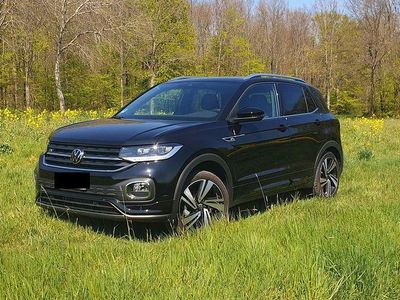 Usata VW T-Cross R-line 150 CV (110 kW) 2021 Nero SUV