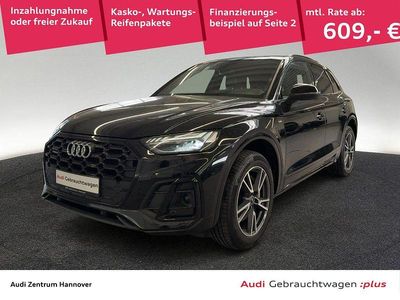 Gebraucht Audi Q5 S-Line 367 PS (269 kW) 2022 Mythosschwarz metallic (metallic) SUV