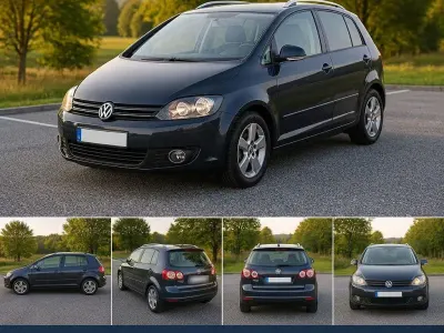 Gebraucht VW Golf Plus Comfortline 122 PS (89 kW) 2014 Blau Van / Kleinbus