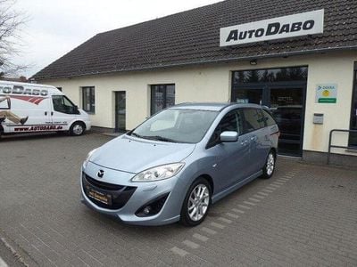 Gebraucht Mazda 5 Sports-Line 150 PS (110 kW) 2011 Blau Van / Kleinbus