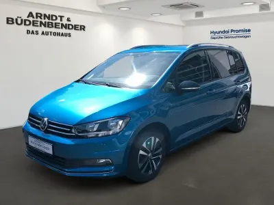 Gebraucht VW Touran IQ Drive 116 PS (85 kW) 2019 Blau Van / Kleinbus