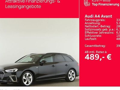 Gebraucht Audi A4 S-Line 204 PS (150 kW) 2024 Schwarz Kombi