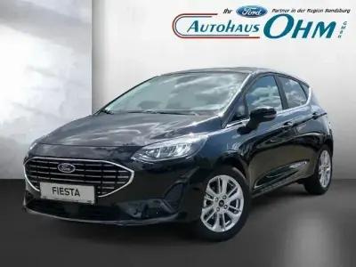 Gebraucht Ford Fiesta Titanium 125 PS (91 kW) 2023 Obsidianschwarz metallic Kleinwagen