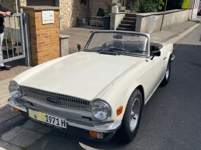 Gebraucht Triumph TR6 95 PS (69 kW) 1975 Weiß Cabrio