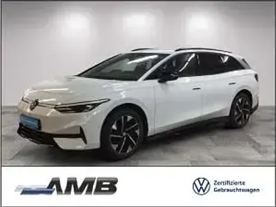 Gebraucht VW ID.7 210 kW (286 PS) 2025 Weiß (gletscherweiß metallic) Kombi