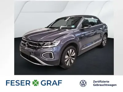 Gebraucht VW T-Roc Cabriolet Style 116 PS (85 kW) 2025 Rauchgrau metallic schwarz Cabrio