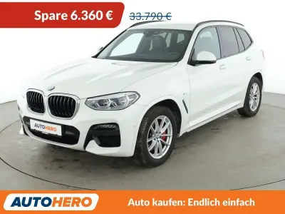 Gebraucht BMW X3 M Sport 190 PS (139 kW) 2021 Alpinweiss SUV