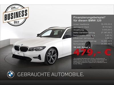 Usata BMW 320 Sport Line 190 CV (139 kW) 2022 Bianco Station wagon