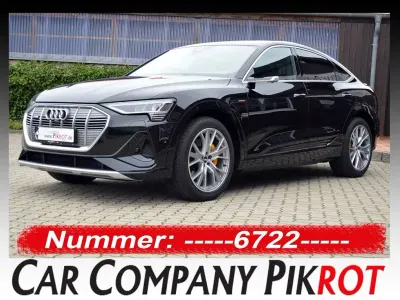 Używany Audi e-tron S-Line 230 kW (313 KM) 2020 Czarny SUV