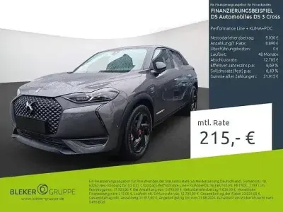 Gebraucht DS Automobiles DS3 Crossback Performance Line Plus 131 PS (96 kW) 2021 Lackierung platiniumgrau/typ aussenverkleidung metalliclackierung SUV