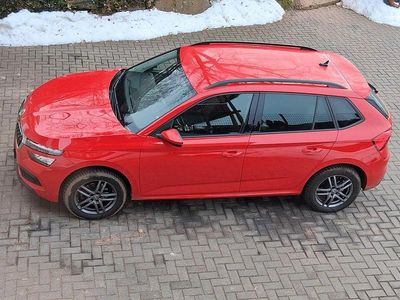 Gebraucht Skoda Kamiq Ambition 110 PS (80 kW) 2022 Rot SUV