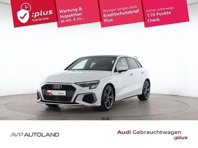 Weiß Gebraucht 2023 Audi A3 S-Line Limousine | 28.440 € (Fairer Preis)
