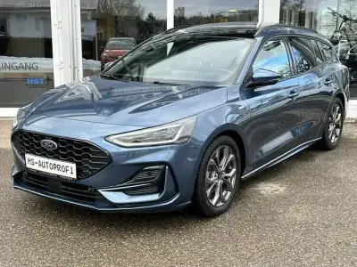 Brugt Ford Focus ST-Line 155 HK (114 kW) 2023 Blå Sedan