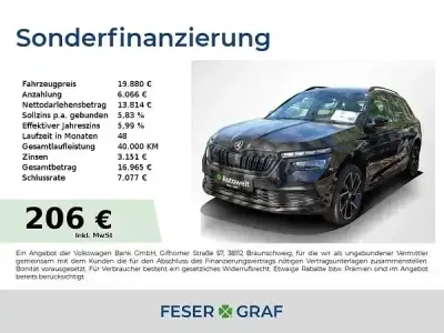 Gebraucht Skoda Kamiq Monte Carlo 150 PS (110 kW) 2022 Black magic perleffekt SUV