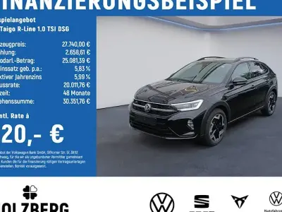 Neu VW Taigo R-line 116 PS (85 kW) 2026 Schwarz SUV