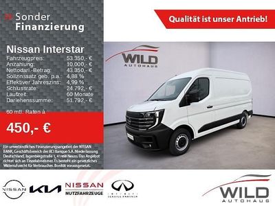 Neu Nissan Interstar 143 PS (105 kW) 2025 Weiss Van