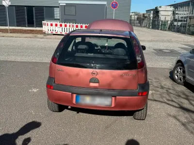 Gebraucht Opel Corsa 2000 Rot Kleinwagen