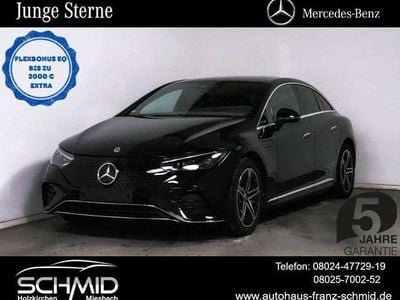 Schwarz Gebraucht 2024 Mercedes EQE300 AMG line Limousine | 48.950 € (Etwas zu teuer)