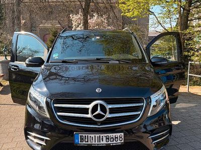 Gebraucht Mercedes V250 Avantgarde Edition 190 PS (139 kW) 2018 Schwarz Van / Kleinbus
