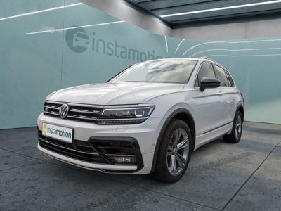 gebraucht VW Tiguan 2.0 TDI DSG 4M R-LINE HuD PANO ST.HEIZ AHK IQ.DRIVE