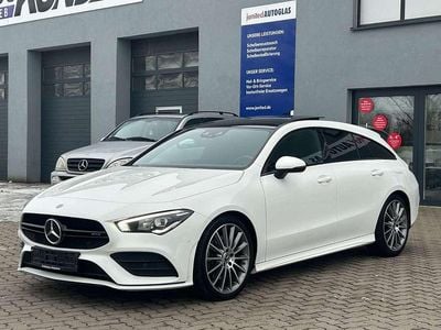 Gebraucht Mercedes CLA200 AMG line 150 PS (110 kW) 2020 Polarweiss Kombi
