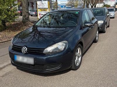 Usata VW Golf VI 110 CV (80 kW) 2008 Blu Utilitaria