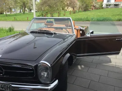 Gebraucht Mercedes SL280 170 PS (125 kW) 1971 Braun Cabrio