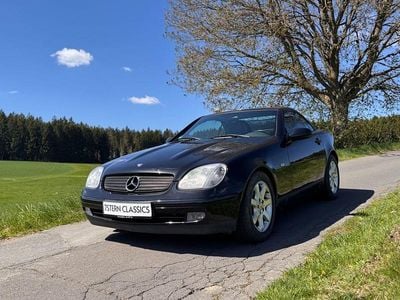 Usata Mercedes SLK200 136 CV (100 kW) 1999 Nero Cabrio