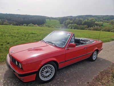 Gebraucht BMW 325 Cabriolet Performance 170 PS (125 kW) 1993 Rot Cabrio