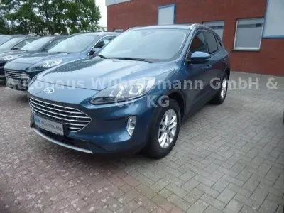 Gebraucht Ford Kuga Titanium X 152 PS (111 kW) 2022 Chromablau metallic SUV
