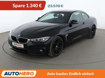 Gebraucht BMW 420 Advantage 190 PS (139 kW) 2017 Schwarz ii Cabrio