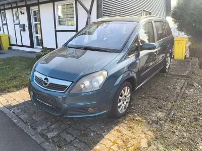 Brugt Opel Zafira 94 HK (69 kW) 2007 Blå MPV