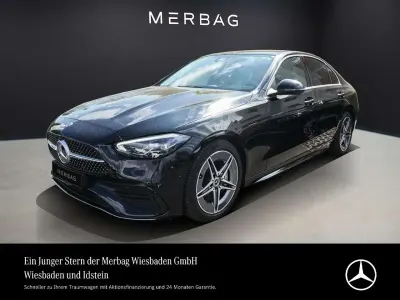 Brugt Mercedes C300 AMG line 265 HK (194 kW) 2024 Sort Sedan
