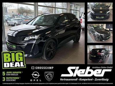 Gebraucht Peugeot 3008 GT 224 PS (164 kW) 2022 Lackierung schwarz perla nera/ SUV