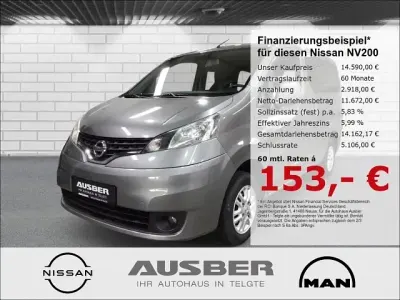 Gebraucht Nissan Evalia Tekna 110 PS (80 kW) 2015 M) (grau Van / Kleinbus