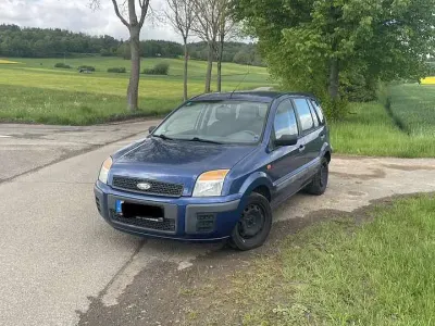 Gebraucht Ford Fusion Style 68 PS (50 kW) 2008 Blau Kleinwagen