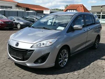 Gebraucht Mazda 5 Sendo 150 PS (110 kW) 2014 Silber Van / Kleinbus