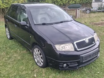 Gebraucht Skoda Fabia RS 131 PS (96 kW) 2003 Schwarz Kleinwagen