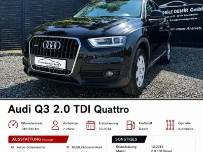 Gebraucht Audi Q3 Sport 140 PS (102 kW) 2014 Blau SUV