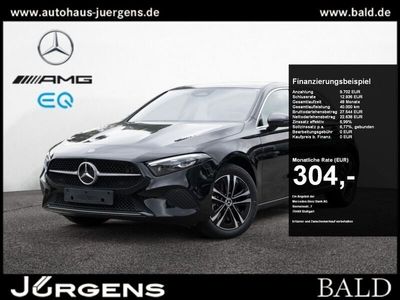 Gebraucht Mercedes A250 Progressive 163 PS (119 kW) 2024 Schwarz kosmosschwarz metallic Limousine